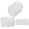 OATIPHO 3 Pezzi Diffusore Flash Softbox per Fotocamera in Plastica Bianca, Kit Illuminazione Morbida per Fotografia in Studio, Compatibile con Tt600/tt685/v850/v860, Riduce Riflessi