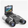 LICAEVEY 10x25 Binocoli della Fotocamera Digitale - Registratore HD da 48 MP 2,5k con Schermo a Colori da 2 , Zoom Digitale 8x e USB -C per Birdwatching, Osservazione della Fauna (SILVER)