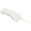 HUSHUI Modello di Telefono Cellulare Vintage, Ornamento del Telefono Cellulare retrò Vecchio Stile con Design, Arredamento a Sostegno del Partito degli Anni '90 per la Fotografia (Bianco)