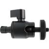 NUEAYMS 1/4 pollici blocco eccentrico tipo a metallo Pan Tilt fotocamera telefono fotografia selfie asta prolunga adattatore montaggio supporto per testa a