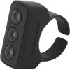 Annadue Controller Ad Anello, Telecomando Ad Anello Multimediale Wireless BT 5.0 con Batteria Agli Ioni di Litio, Materiale ABS, per Smartphone, Tablet, Fotocamere (BLACK)