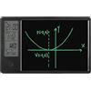 KKPLZZ Calendario elettronico da tavolo con vassoio da scrittura LCD cancellabile, orologio digitale, datario, calendario da tavolo per ufficio di casa (nero)