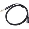 Acouto USB C a 6,35 Mm Cavo Maschio Tipo C a /4 Pollici Stereo Stereo Adattatore Audibile per Altoparlante del Miscelatore Amplificatore 3 Metri /.8 Piedi Adapterusb COTSB TO /4 (1 m / 3,3 piedi)