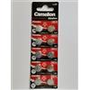 Mobilotec Batterie alcaline a bottone Camelion AG13/LR44/LR1154/357 con almn/1.5 V/138 mAh