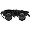 BUGUUYO Binocolo a Forma di Occhiali da Indossare 3x Portatile in Abs per Bird Watching e Ciclismo Facile da Trasportare e Uso Pratico