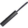 YIWOYI Cavo di ricarica rapida 3 in 1, cavo di ricarica multi USB in silicone liquido con porta di tipo C, micro e iOS, cavo di alimentazione ad alta velocità 3A (nero)