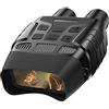 GQYYS Binocolo Visione Notturna con LCD TFT 2,31, Professionale Telecamera Videocamera a Infrarossi (IR) per Foto e Registrazione Video Binocolo Visione Notturna HD Digitale per Adulti