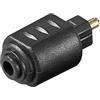 goobay 11924 Adattatore audio digitale Toslink; Mini Toslink a Toslink - Presa 3 5 mm mini Toslink > Connettore TOSLINK