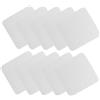 Mikikit 10pezzi Panni Per Pulizia Degli Occhiali Salviette in Microfibra Per Lenti Fotocamere Panni Per Pulizia Schermi Telefoni Lenzuola Per Occhiali e Gioielli
