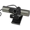 Denash Webcam, Fotocamera Web per PC con Messa a Fuoco Automatica Suono Stereo Grandangolare da 90 Gradi 2K 30 Fps per Videoconferenze
