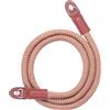 VKO Cinghia della fotocamera, cinghia morbida della fotocamera della corda, tracolle senza specchio della fotocamera DSLR SLR 100cm (Marrone)