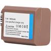 HUSHUI Batteria NP FW50, Batteria Sostitutiva per Fotocamera da 1600 MAh con Porta di Ricarica Diretta di Tipo C, per A6500 A6300 A6000 A7 II A7R II A7S II ZV E10 A5000 A5100