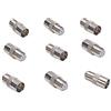 Othmro F Femmina a PAL Femmina RF Coax Adattatore Connettore 9pcs