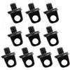 Feichao, 10 viti da 1/4 di pollice, con fibbia, per fotocamera e selfie stick (nero)