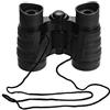 uxcell Binocolo giocattolo 4x30 compatto pieghevole antiurto nero con cinghia da collo per bird watching, escursionismo, campeggio