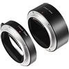 Andoer Macro Extension Tube Tubi di Prolunga Automatici con Messa a Fuoco Automatica 12mm + 24mm Z Mount Tubo per Fotografia Macro Compatibile con Fotocamera Mirrorless Nikon Z50 Z5 Z6 Z6II Z7 Z7II