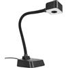 VBESTLIFE Fotocamera per Documenti USB 4K per Insegnanti, Fotocamera per Documenti con Webcam con Messa a Fuoco Automatica, Obiettivo Ruotabile a 360° con Luce LED a 3 Livelli, Microfono