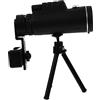OKUMEYR 1set Monocolo Per Smartphone Design Per Birdwatching Escursioni e Include Per Telefono e Treppiede Estensibile Colore