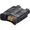 HEALBYBLE Accessori da campeggio, Dispositivo binocolo for visione notturna WiFi 4K 800m Full Dark 8W infrarossi 10x occhiali telescopio digitale for caccia campeggio registrazione video Accessori per casco con