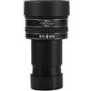 Mtlavishness Lenti verdi multi-rivestite oculari planetari 1mm 11.0×6.0×5.0 4Mm. 25 58 gradi Planetario Sky Objects oculare per telescopio Fold-Down in gomma oculare 58 gradi