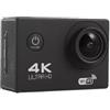 BJdfgE Ultra HD 4K Macchina Fotografica di Azione Originale 1080P/30FPS WiFi 170D Diving Subacquea Casco Impermeabile Vedio Telecomando Mini Sport cam(Black)