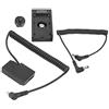 Mtlavishness Mtlavishishing F01BF970 Scheda batteria Full Decodifica Dummy Battery Set Autorizza il tiro continuo per le fotocamere D3400 D5200 D7100 D5100 utilizzando l'uscita della porta DC