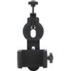 Qcwwy Adattatore Telefonico per Telescopio Supporto Universale per Cellulare per Binocolo Cannocchiale Monoculare Adatto a Smartphone da 55 a 100 Mm Altri Accessori per la Fotografia con Cellulare (S)