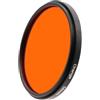 Ymnilian Filtro Polarizzatore, Filtri Fotografici Filtro colorato Filtri colorati Fotocamera Rosso Giallo Verde Blu 58 mm for fotocamera(Orange)