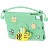 Matybobe Custodia Protettiva in EVA Antiurto Bee Design Pro 9,7 Pollici/protezione Air 1/2 (Ciano chiaro)