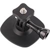 CAZSTYK Adattatore per montaggio fotocamera per casco Installazione ad alta resistenza Base adattatore per fotocamera leggera per sci ciclismo Staffa per fotocamera ad attacco rapido