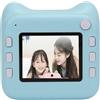 Luocute Fotocamera a Stampa Istantanea, Fotocamera Ad Alta Definizione da 48 MP, Schermo da 2,4 Pollici, Zoom Digitale, Stampa Fotografica Senza Inchiostro, Mini Fotocamera per Stampa