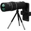 TIEOAXFT Telescopio monoculare 16x52 ad alta potenza con doppio zoom ottico, telescopio notturno a lungo raggio alto ingrandimento(Telescope Set)