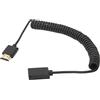 Generic Interfaccia Multimediale HD Cavo di Prolunga Maschio - femmina 2K 4K 60HZ 1. 8M Cavo a Molla per TV Computer Notebook Display Proiettore