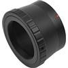 Andoer T2-M4/3 - Adattatore per obiettivo in metallo T/T2 Mount adattatore per obiettivo Panasonic DMC-G1/DMC-GH1/DMC-GF1 per fotocamere Olympus EP1/EP2/EPL1 Micro 4/3 Mount