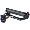 NovelGoal Staffa a L in fibra di carbonio con supporto pieghevole per slitta fredda compatibile con DJI Ronin RS2 RSC2 Mini Handheld Gimbal Stabilizzatore Accessorio (con supporto per monitor)