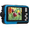 YUEHISY Fotocamera Digitale, Punto da 48 MP 2,7k e Scattare Fotocamera Digitale con Design a Doppio Schermo del Selfie Posteriore Anteriore, a Prova di Acqua da 10 Piedi, per la (BLUE)