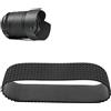 Zunate Obiettivo Zoom Grip in Gomma per AF‑S DX 18‑105mm F/3.5‑5.6G ED VR, Parte di Riparazione Accessorio Fotocamera con Gomma Resistente, Dimensioni Standard