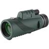 TIEOAXFT Telescopio professionale HD 40X60, bussola, monoculare, potente, impermeabile, mini tascabile, zoom con smartphone, caccia e campeggio(Green suit)