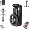 Generic Treppiede magnetico 4 in 1 con telecomando, supporto portatile per telefono per iPhone Android, rotazione a 360°, Vlog da viaggio e registrazione video (1 pz)