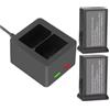 CQJFCYBRA Batteria BP-SCL7 Da 2000 MAh O Caricabatterie Rapido, Compatibile Con La Batteria Del Caricabatterie BP-SCL7 Della Fotocamera Leica M11 M11-P(2batteryand1charger)