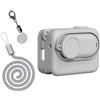 FIRSTXIU Flessibile Silicone Guard Per 360 GO 3S Sport Fotocamera E Lens Protector Integrato Quick Release Base Access Silicone Protector