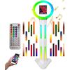 ZLPOWER Supporto portatile per cabina fotografica per iPad 10.2 11 11 12.9 pollici APP Control RGB Ring Light Sync Light Box metallo selfie macchina fotobooth staccabile per eventi di noleggio