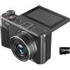 HEEZOU Camera Digitale 8K 88 Focus Videocamera Con Focalizzazione Automatica Con La Luce Riempimento A LED A LED A Girta A 180 Gradi Supporto Digital 18x Digital