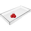 Generico Vassoio for riprese fotografiche Serbatoio dell'acqua trasparente Scatola portaoggetti for cosmetici portatile Altezza 10 cm/5,9 for pubblicità, cosmetici, fiori, gioielli(80x80x15cm/31.5x31.5x5.9in)