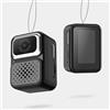 Diyeeni Mini Fotocamera del Portachiavi - 1080p HD Tiny Retro con Carta da 32 GB, Schermo 0,96 Pollici e 3 Filtri, Micro Fotocamere con Tasca per Viaggi, Concerti, (BLACK)