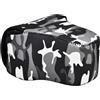 Generico Compatibile for Sony A7 V/M5/IV/III Canon EOS 700D 750D 1300D Nikon Z50 Z5 Z6 Fuji XT5 XT4 XT3 DSLR Custodia in neoprene for fotocamera(Camouflage Grey)