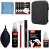 Rollei Kit Pulizia Sensore Full Frame, Rollei 8 in 1 Set di Pulizia Macchina Fotografica XL con Lenspen Soffietto Salviette Detergenti Liquido Detergente Bastoncini di Pulizia Sensore(24 mm) per Obiettivo