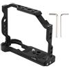 Sxhlseller Gabbia per Fotocamera Estensione Gabbia per Fotocamera con Cuscinetti Antiscivolo, Stampaggio a Macchina Reale, Elevate Prestazioni di Espansione, Opzioni Maniglia per il