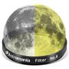 Astromania Filtro telescopico da 5,1 cm, filtro colorato planetario n. 8 | Per oculare telescopio astronomico da 5,1 cm, filtro colorato per telescopio, migliora il contrasto nell'osservazione