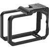 Topiky Gabbia per Fotocamera, Design Staccabile con una Chiave, Sgancio Rapido con Magnete Laterale e Scomparto Batteria di Tipo Flip, Interfaccia Superiore con Attacco a Slitta per